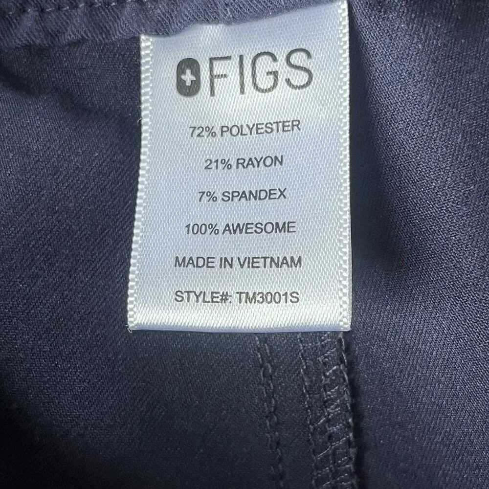 FIGS Scrub Pants Men’s XXL/S Navy Blue TM3001S Technical Collection Stretch